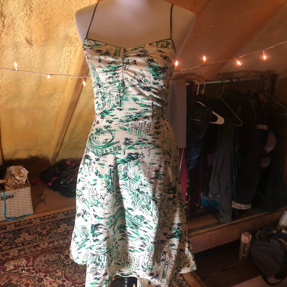 B Smart Pattern Dress - Picture 2 of 5